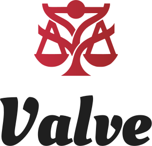 Valve logo design