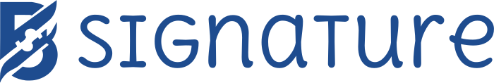 Signature logo design