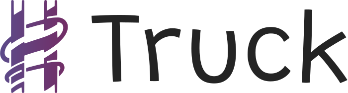 Truck logo design