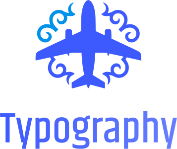 Typography logo design