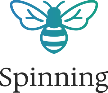 Spinning logo design