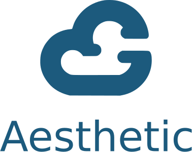 Aesthetic logo design