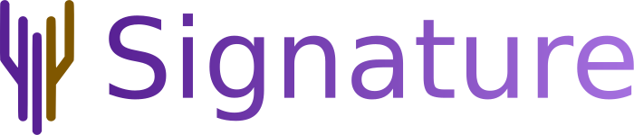 Signature logo design