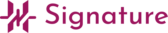 Signature logo design