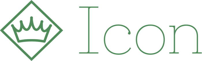Icon logo design