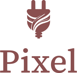 Pixel logo design