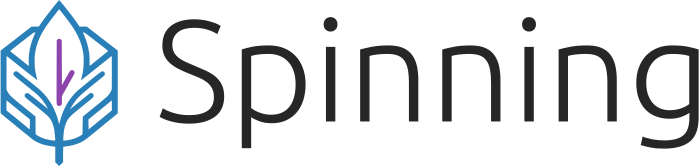 Spinning logo design