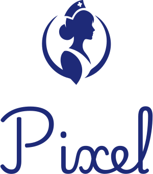 Pixel logo design