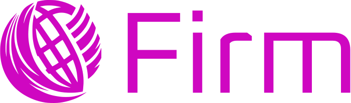 Firm logo design