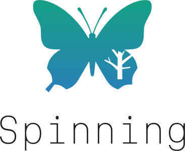 Spinning logo design