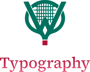 Typography logo design