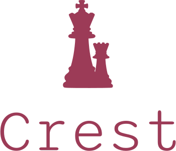 Crest logo design