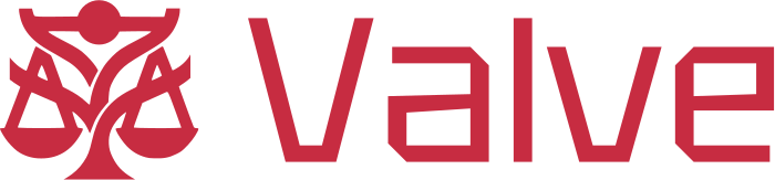 Valve logo design