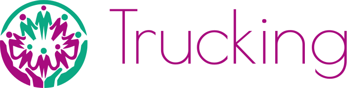 Trucking logo design