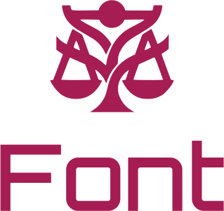Font logo design
