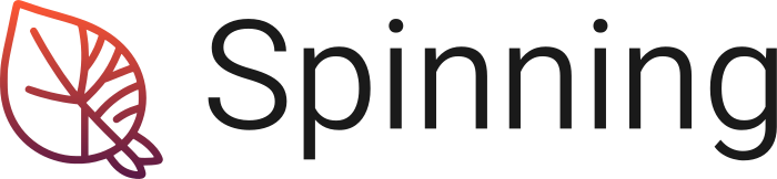 Spinning logo design