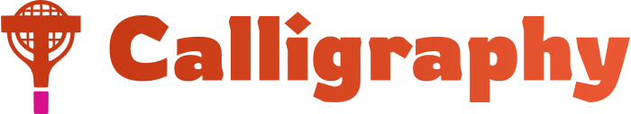 Calligraphy logo design