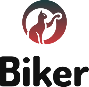 Biker logo design