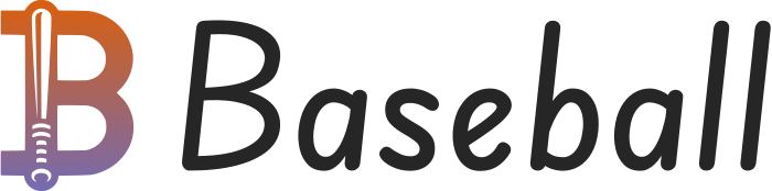 Baseball logo design