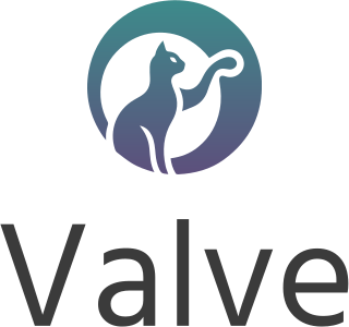 Valve logo design
