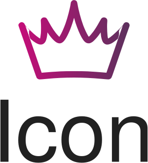 Icon logo design