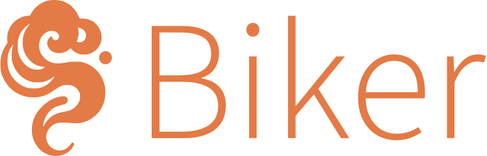 Biker logo design