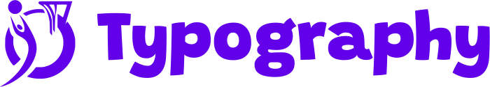 Typography logo design