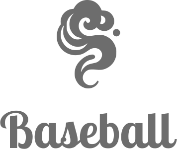 Baseball logo design