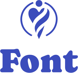 Font logo design