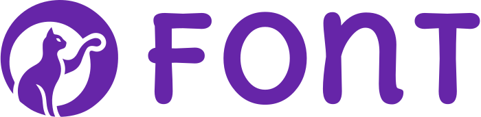 Font logo design