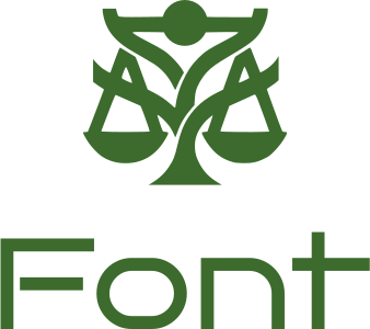 Font logo design