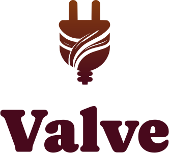 Valve logo design
