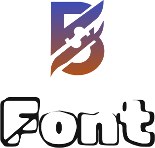 Font logo design