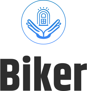 Biker logo design