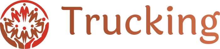 Trucking logo design