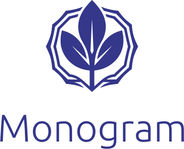 Monogram logo design