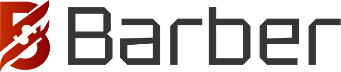 Barber logo design