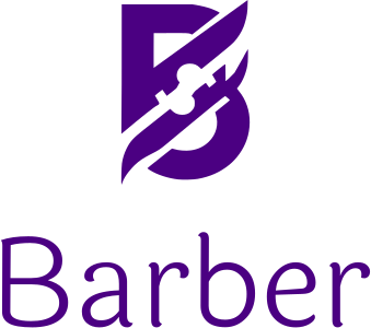 Barber logo design