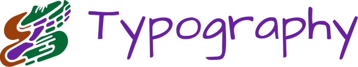 Typography logo design