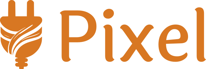 Pixel logo design