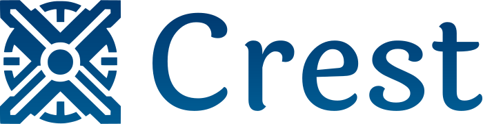 Crest logo design