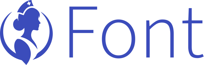 Font logo design