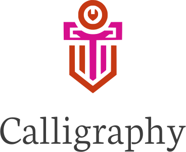 Calligraphy logo design