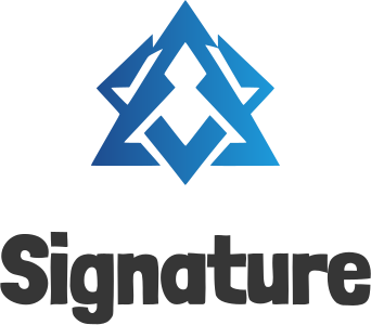 Signature logo design