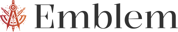 Emblem logo design