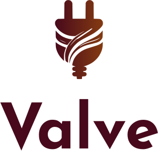 Valve logo design