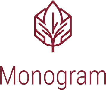 Monogram logo design