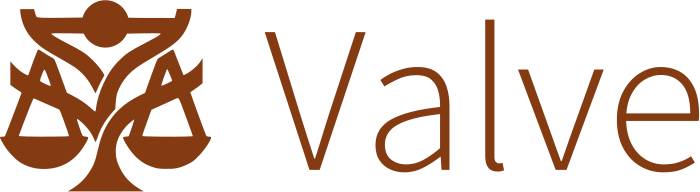 Valve logo design