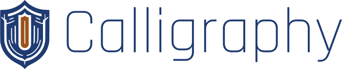 Calligraphy logo design