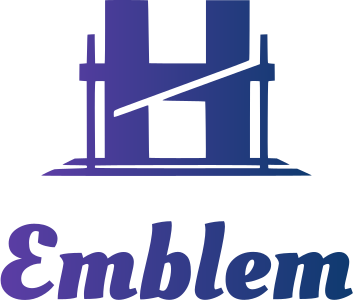 Emblem logo design